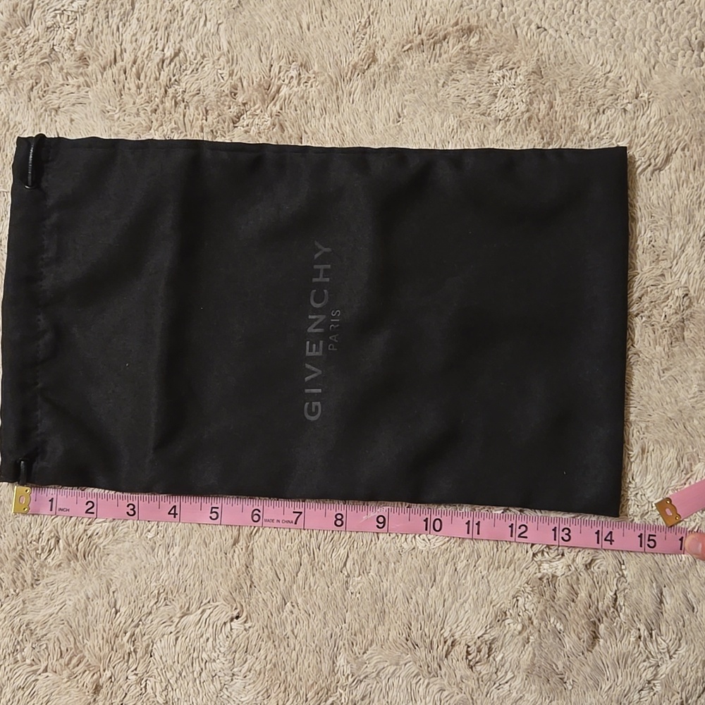 Givenchy Black Logo Dust Bag